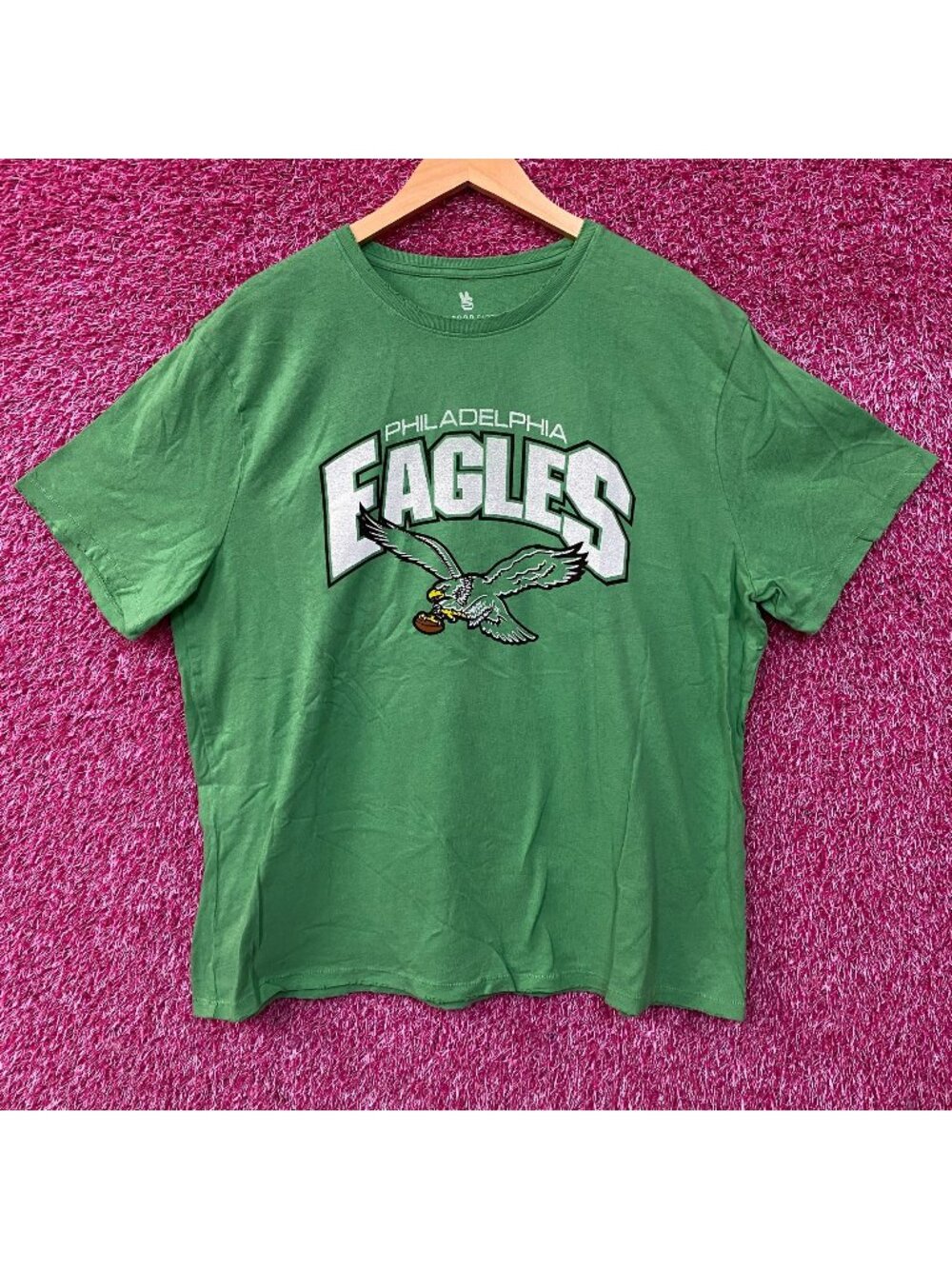Junk Food Philadelphia Eagles Gray Tshirt size 2XL
